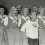 von links: Leni, Veronika, Franz Dominik, Susanne, Bernhard, Renata, Ursula